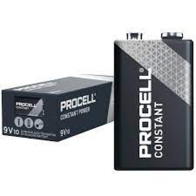 PROCELL DURACELL 9V X10